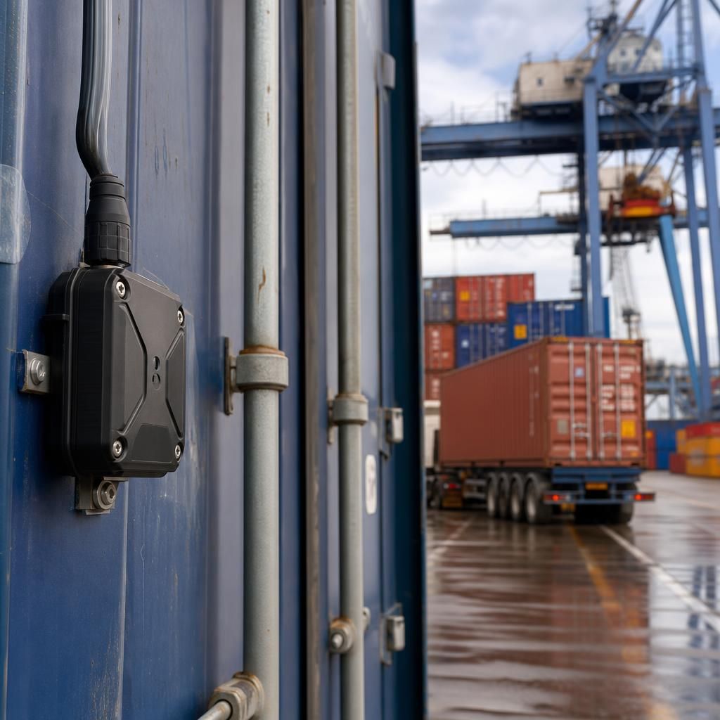 Notification of cargo delivery on a smartphone