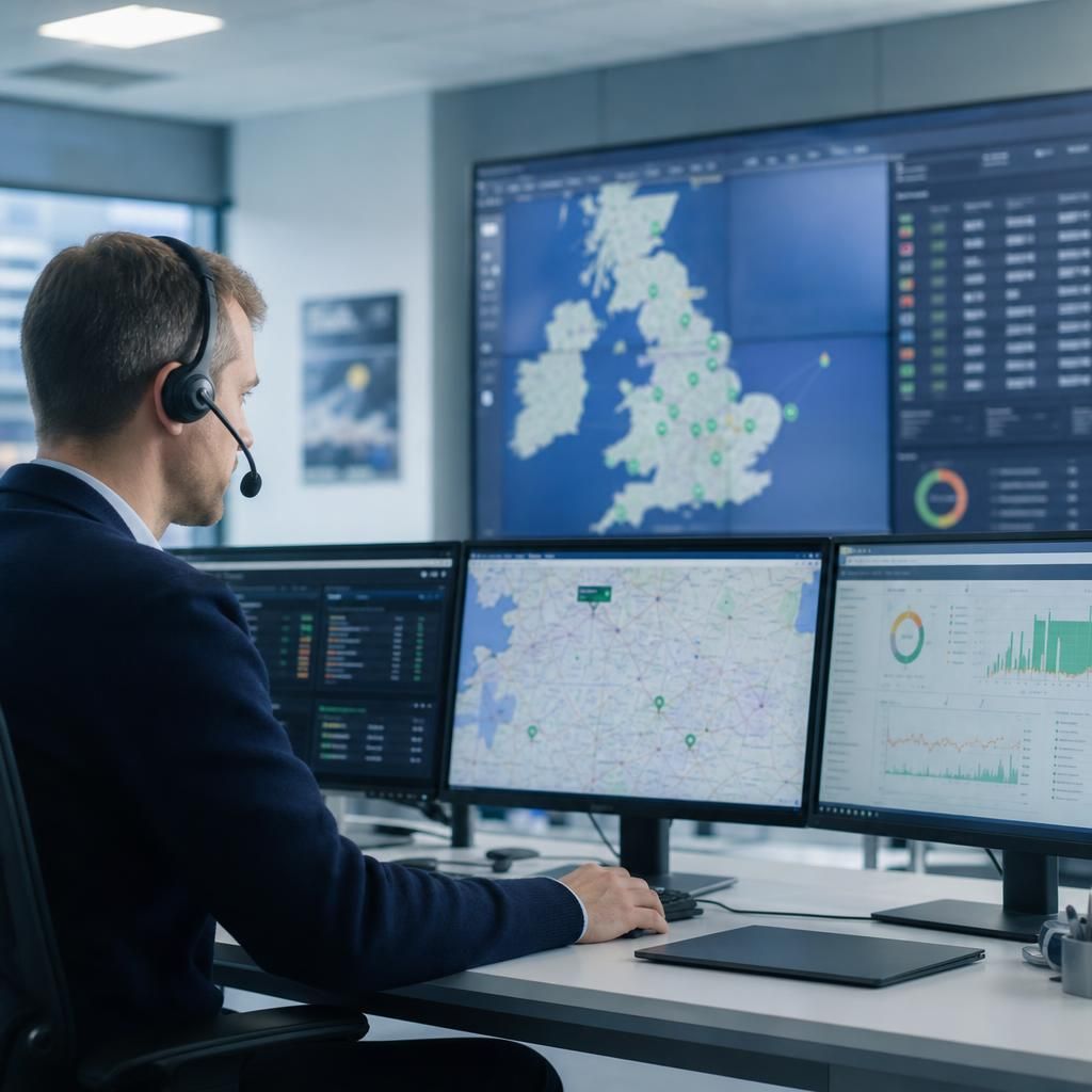 A multi-industry fleet showcasing diverse applications of GPS tracking
