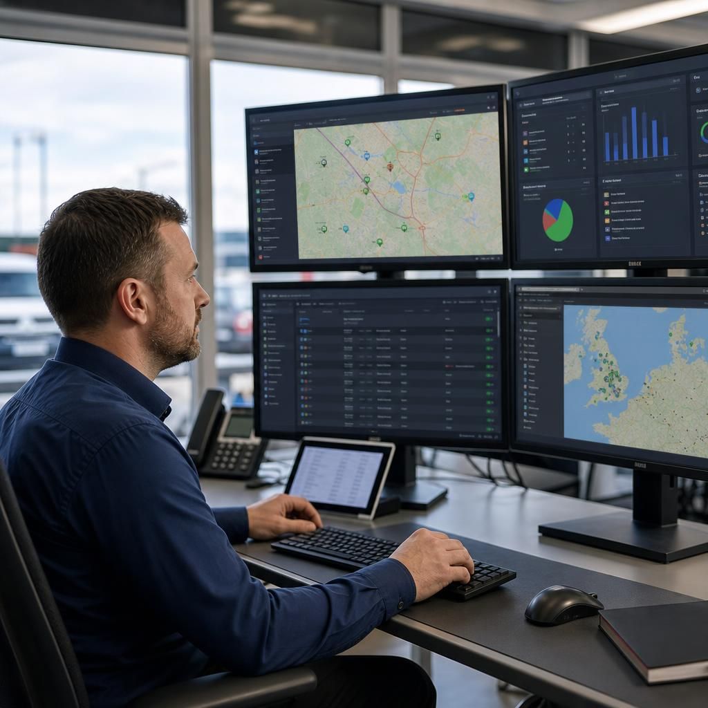 Dashboard showing risk analysis data