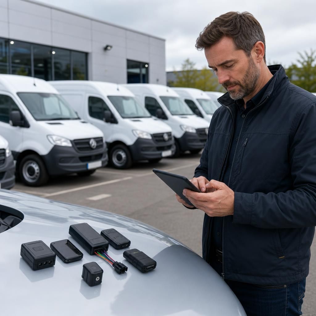 GPS tracker installation