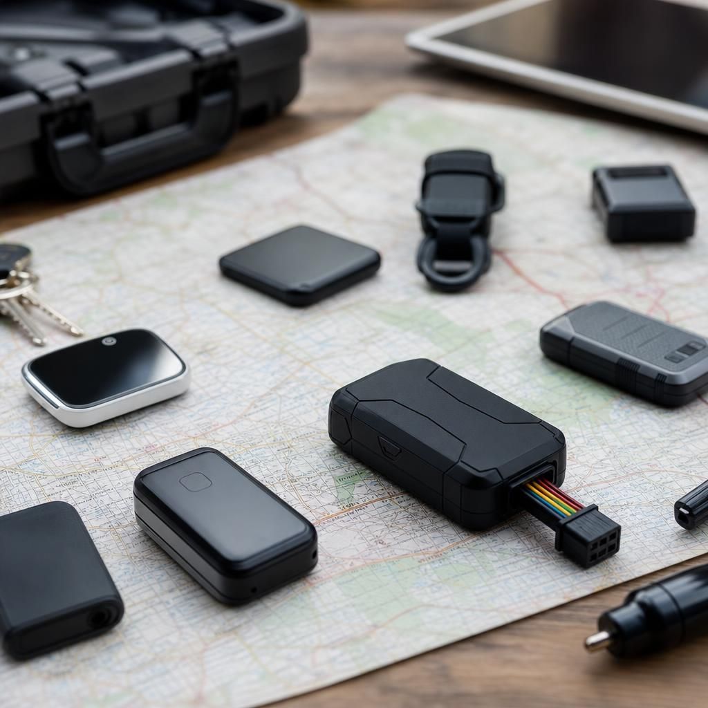 GPS tracker on an e-bike