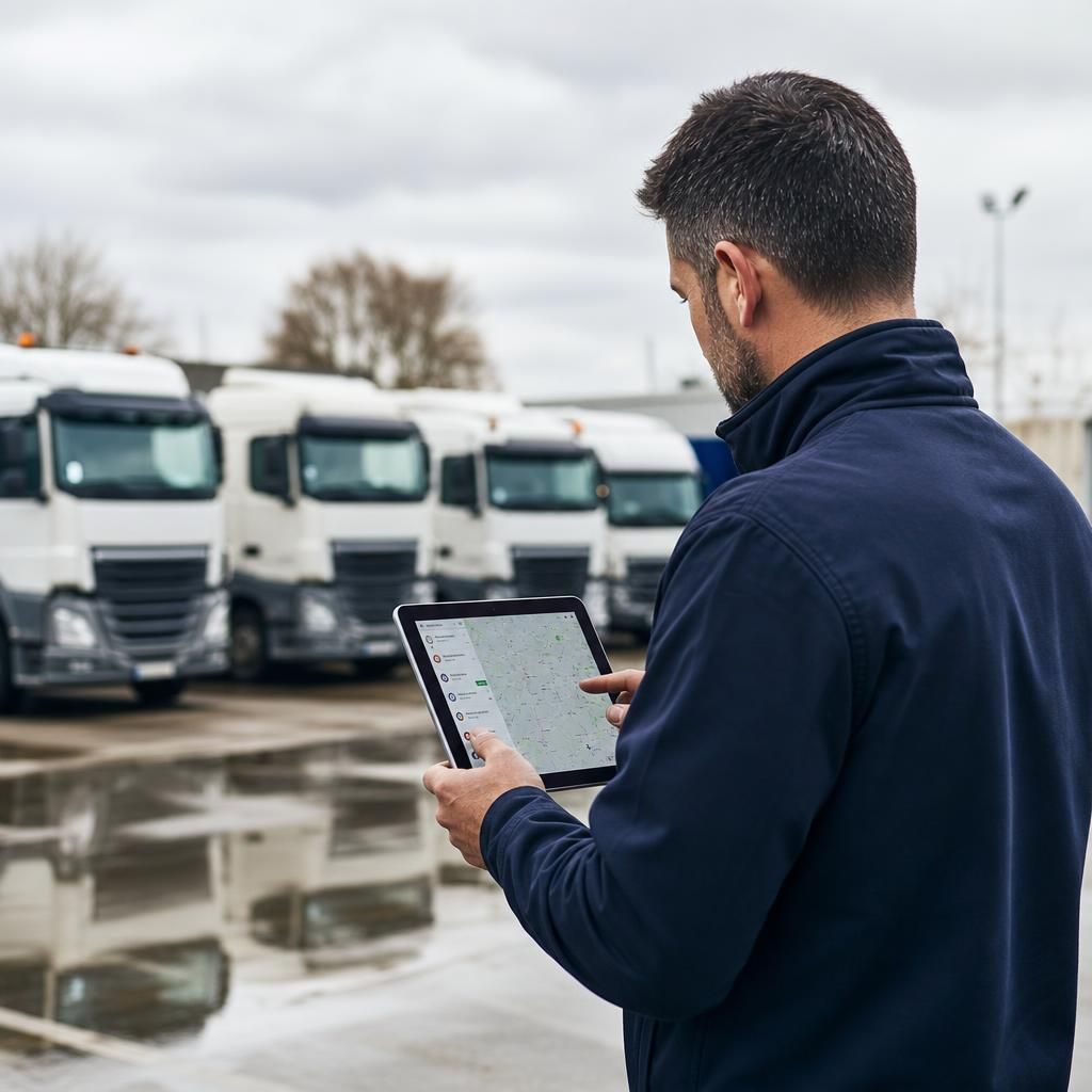 Driver analysing behaviour reports