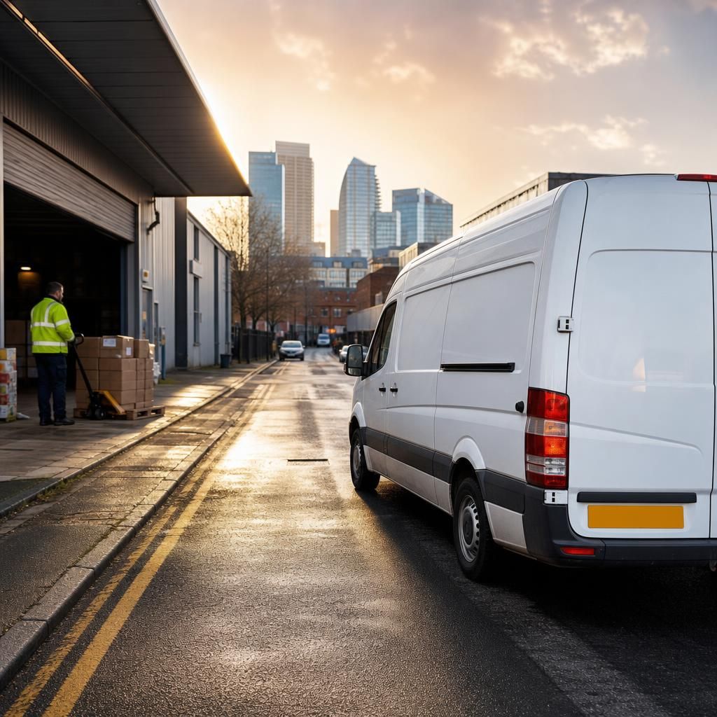Graph showing reduced logistics costs
