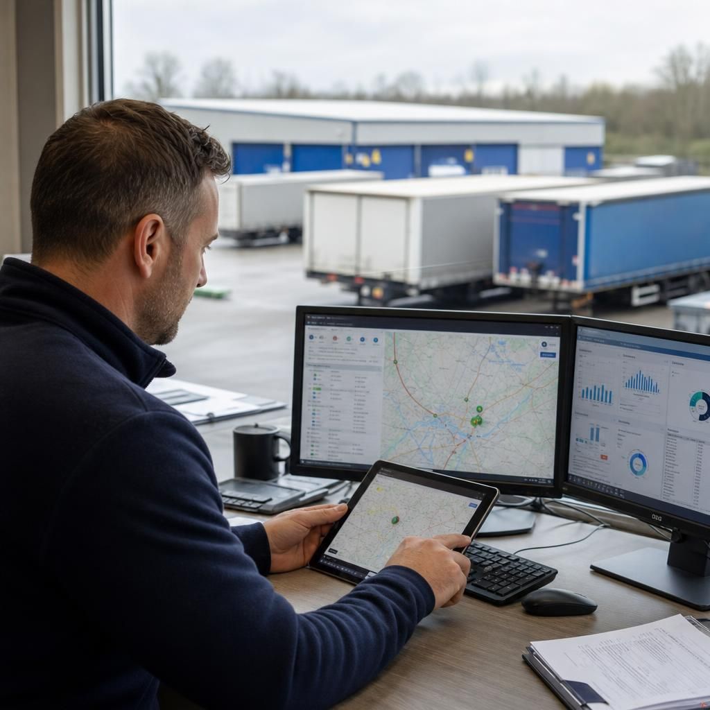 Customised GPS tracking options interface