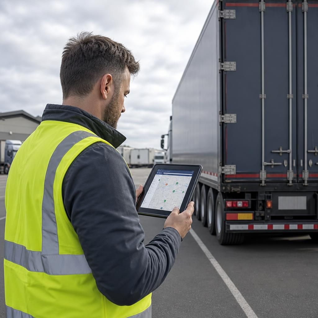 Illustration of expanding GPS network for growing fleets