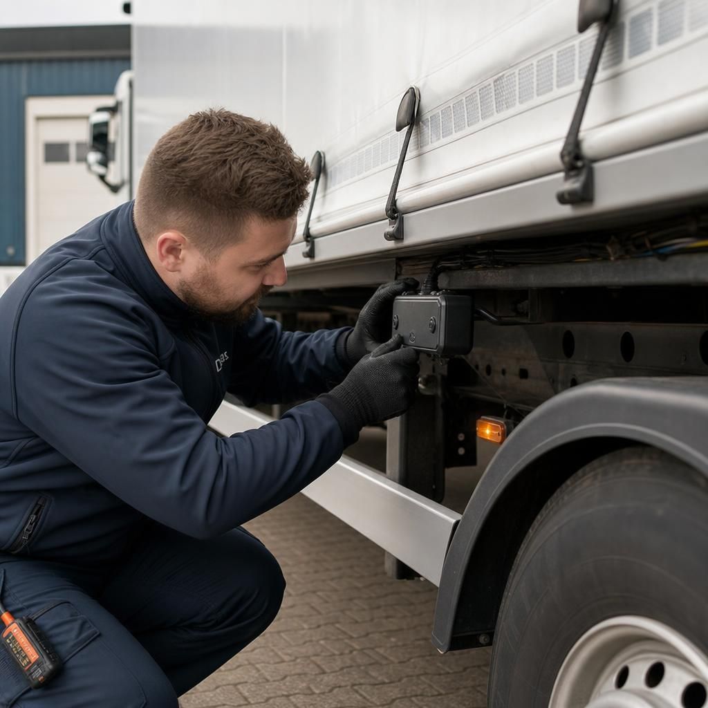 Fleet management monitoring through software