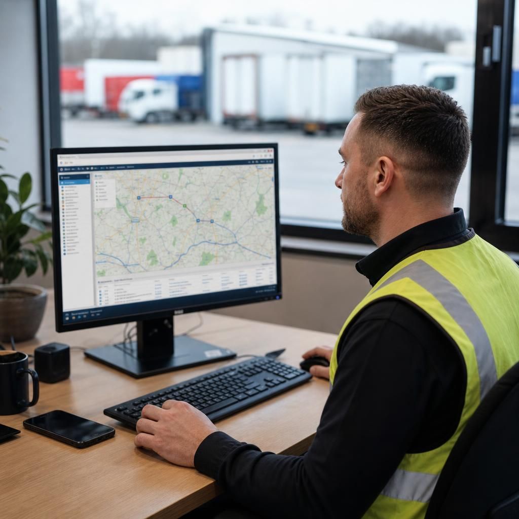 Real-time GPS trailer tracking