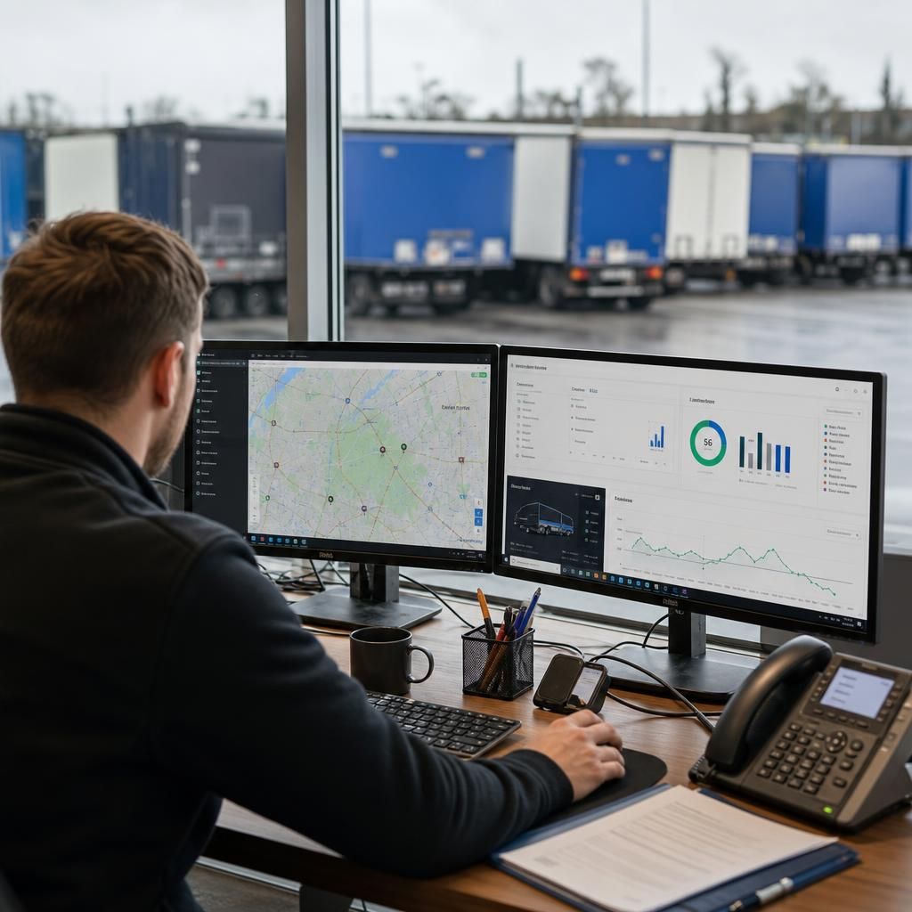Efficient logistics with GPS tracking