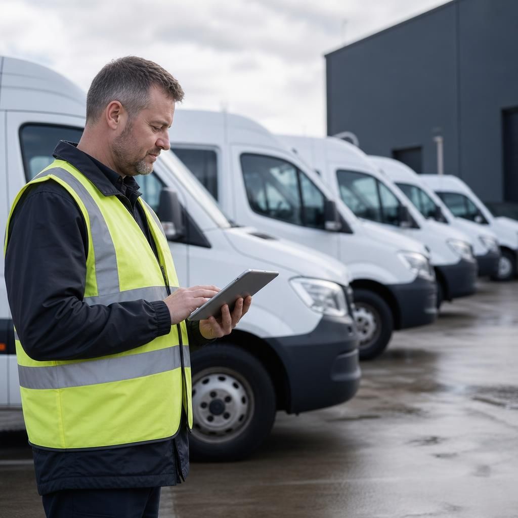 Real-time vehicle tracking on a digital map