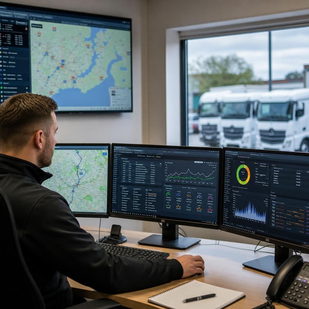 Illustration of driver behavior analytics