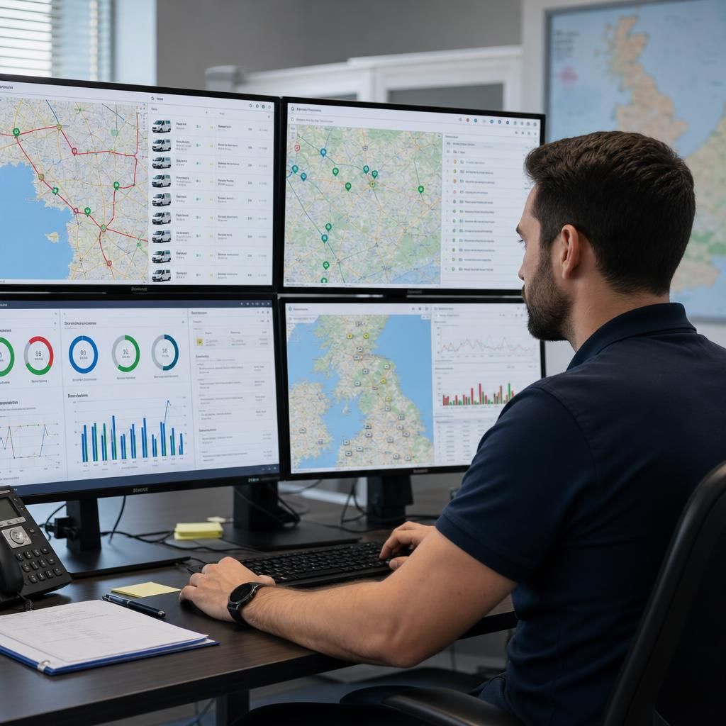 Efficient truck loading using GPS data