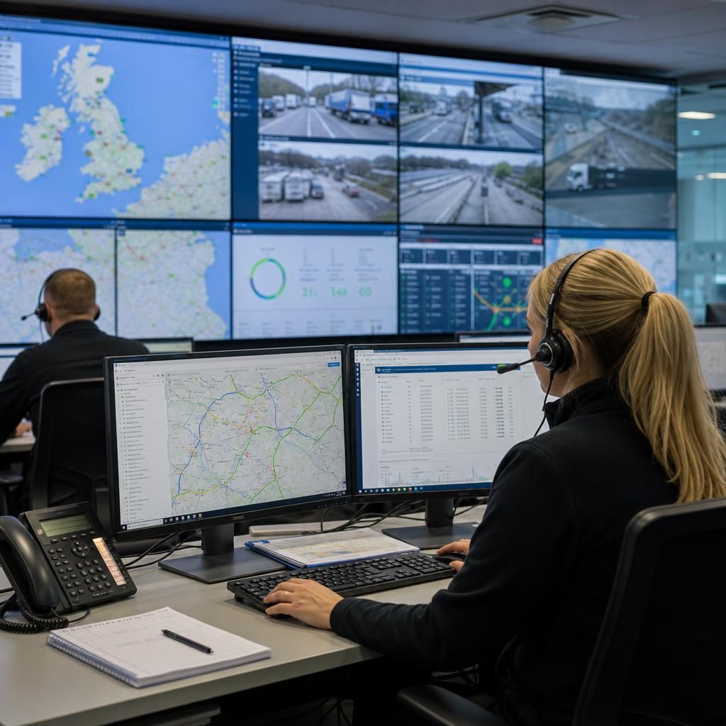 Oil and gas vehicles strategically tracked via GPS