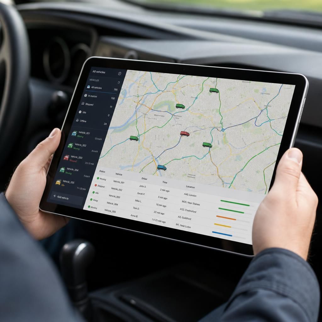 Live GPS Tracking Display