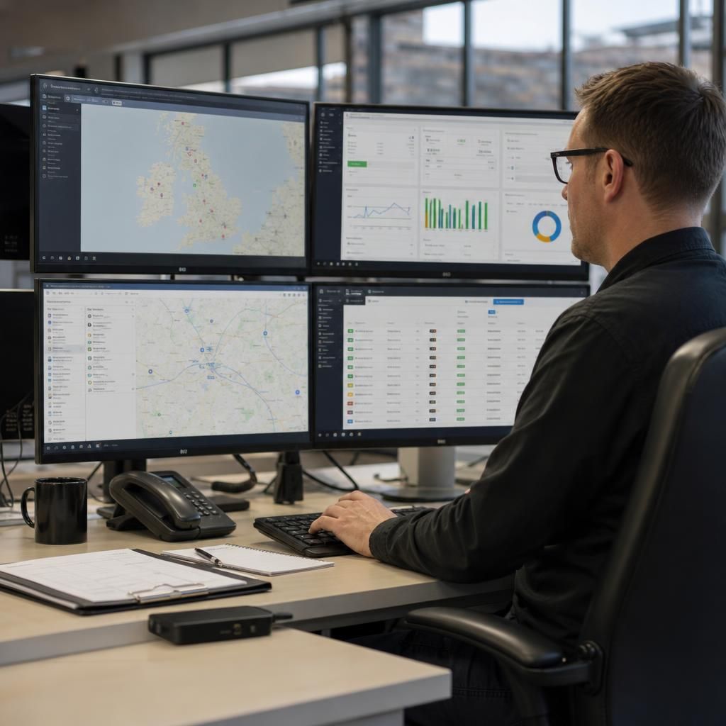 Remote installations tracked via GPS