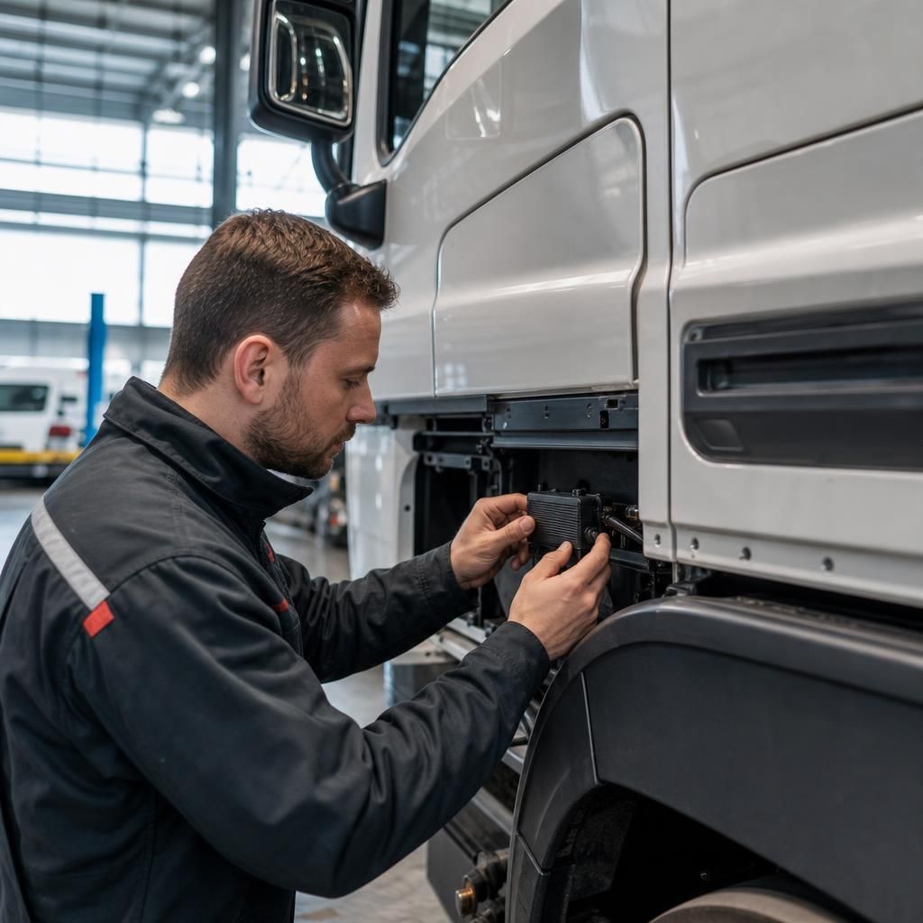 Secure construction equipment with GPS trackers