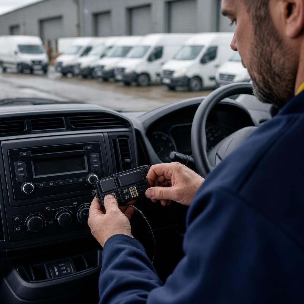 Real-time GPS tracking interface