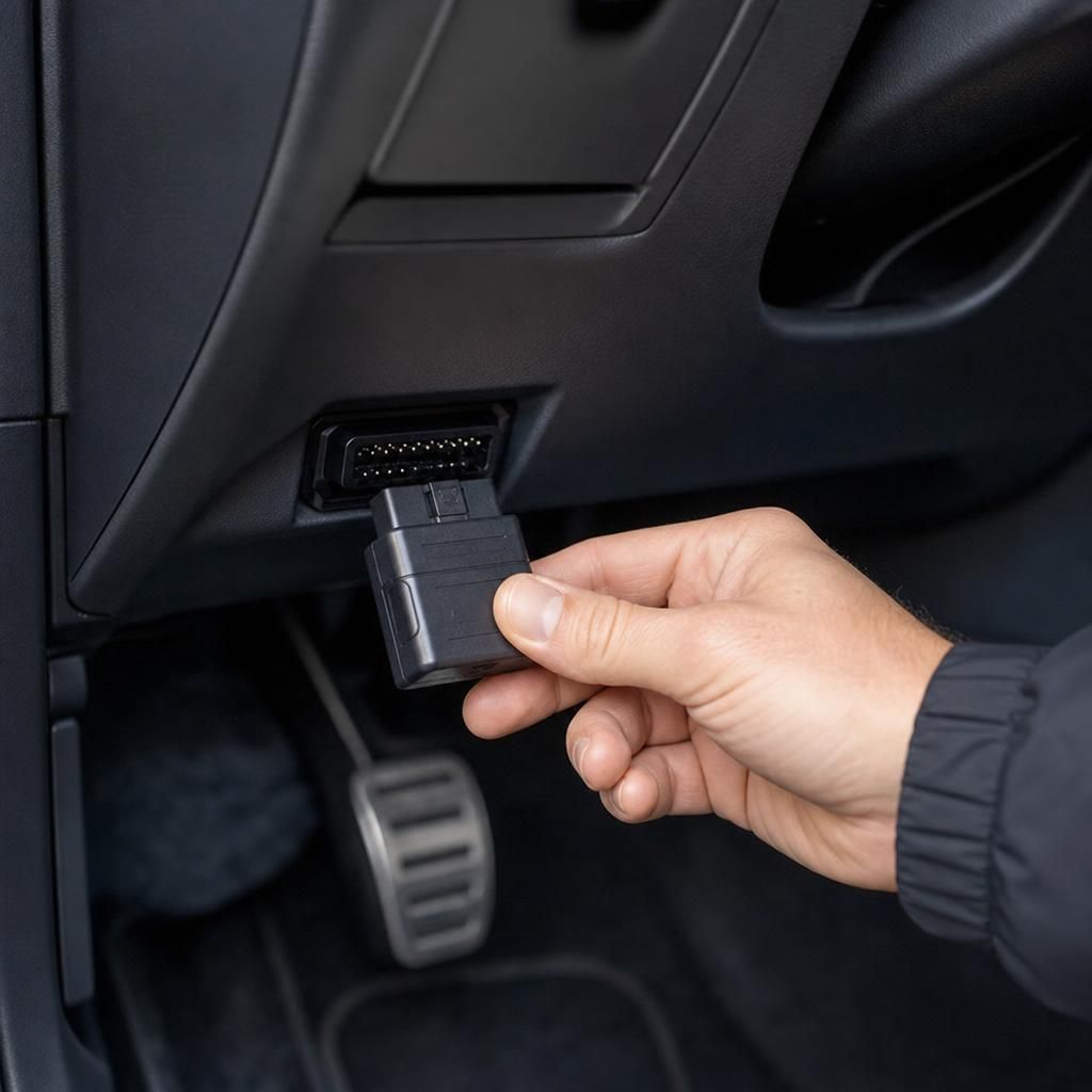 Plug-and-play installation of OBD tracker