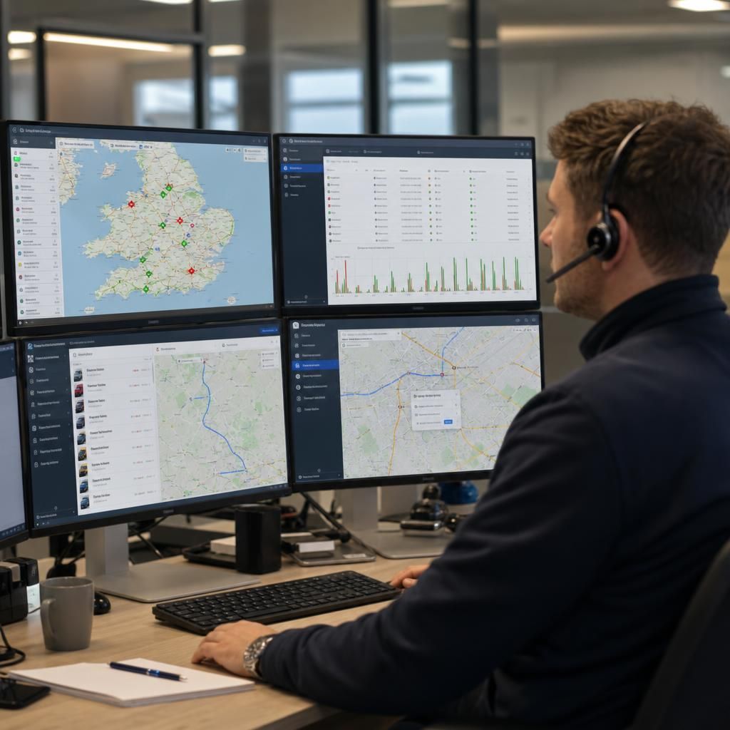 Refrigerated trucks with GPS units