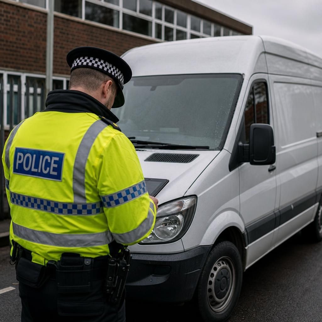Recovered stolen commercial van