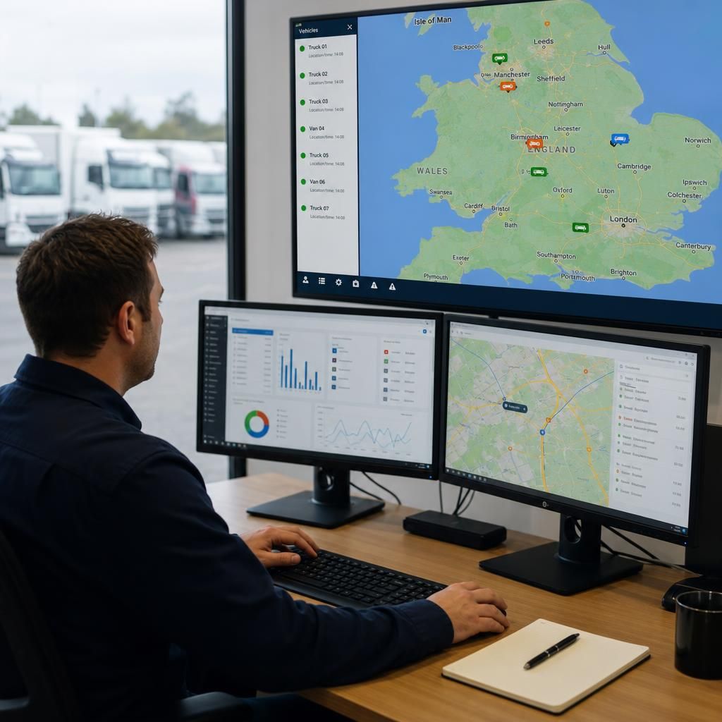 Fleet management dashboard