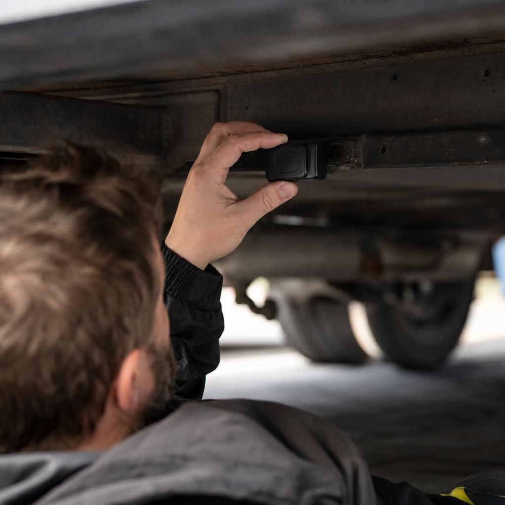 Customer success with magnetic GPS tracker