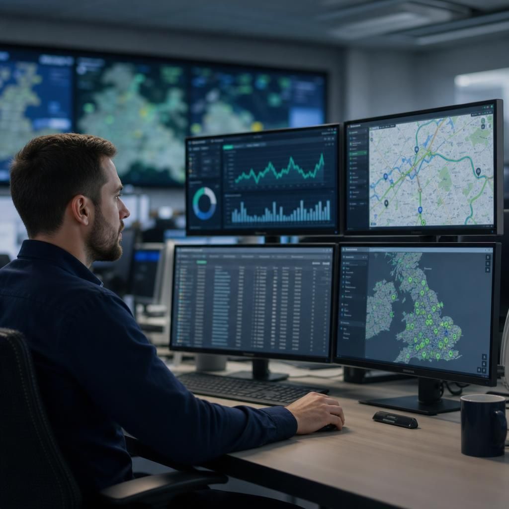 Fleet management system interface